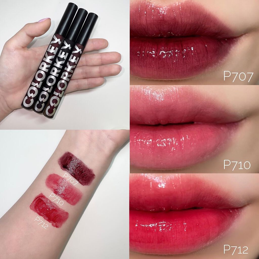 COLORKEY エアリップグレーズ リップティントミラーシリーズ COLORKEY