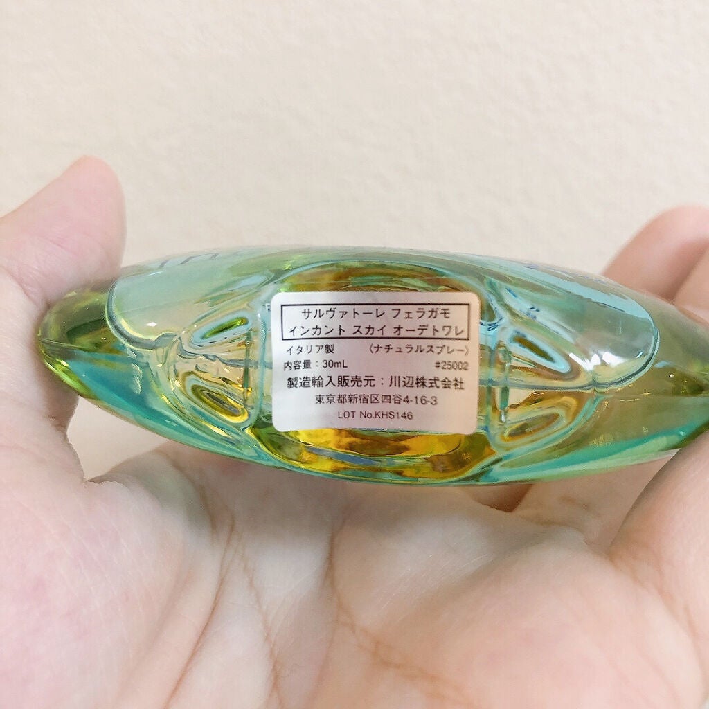 インカント スカイ オーデトワレ/サルヴァトーレ フェラガモ/香水(レディース)を使ったクチコミ(4枚目)