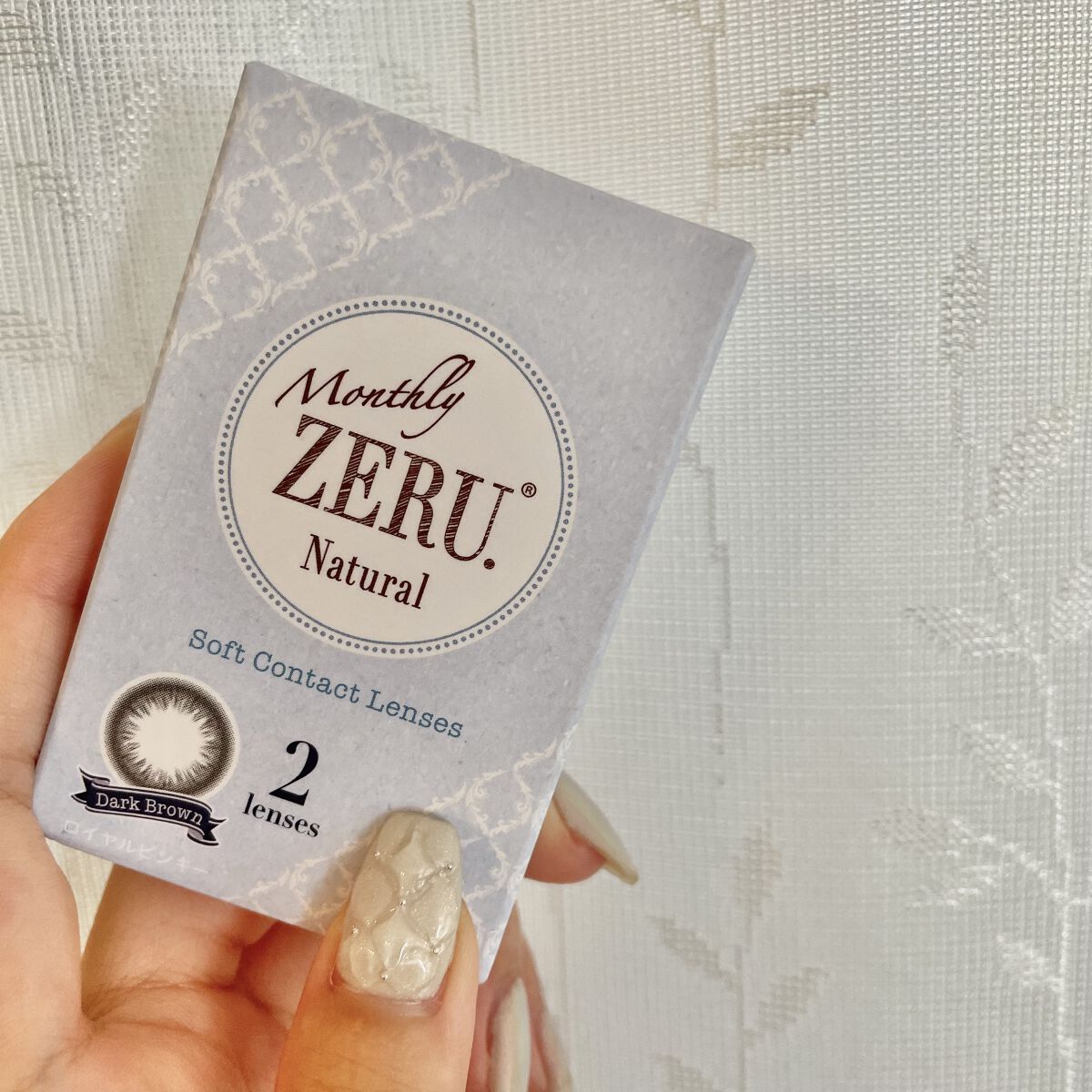Monthhly ZERU. Natural/ZERU/カラーコンタクトレンズを使ったクチコミ（1枚目）