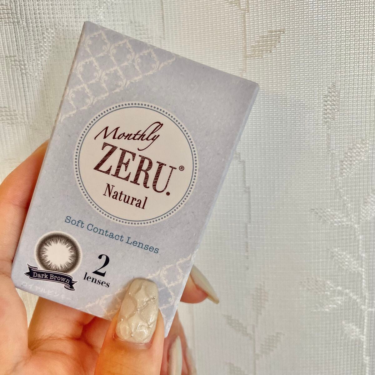 Monthhly ZERU. Natural/ZERU/カラーコンタクトレンズを使ったクチコミ(1枚目)