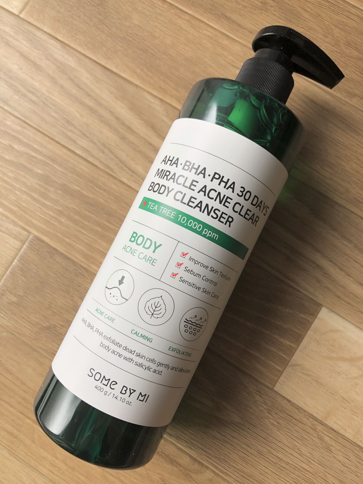 AHA·BHA·PHA 30デイズミラクルアクネボディクレンザー/SOME BY MI/ボディソープを使ったクチコミ（3枚目）
