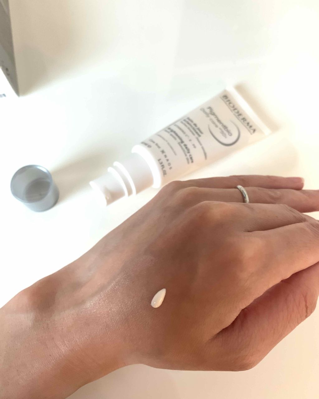 ピグメンビオ デイリーUVケア ホワイト SPF50＋/PA++++/ビオデルマ/化粧下地を使ったクチコミ（1枚目）