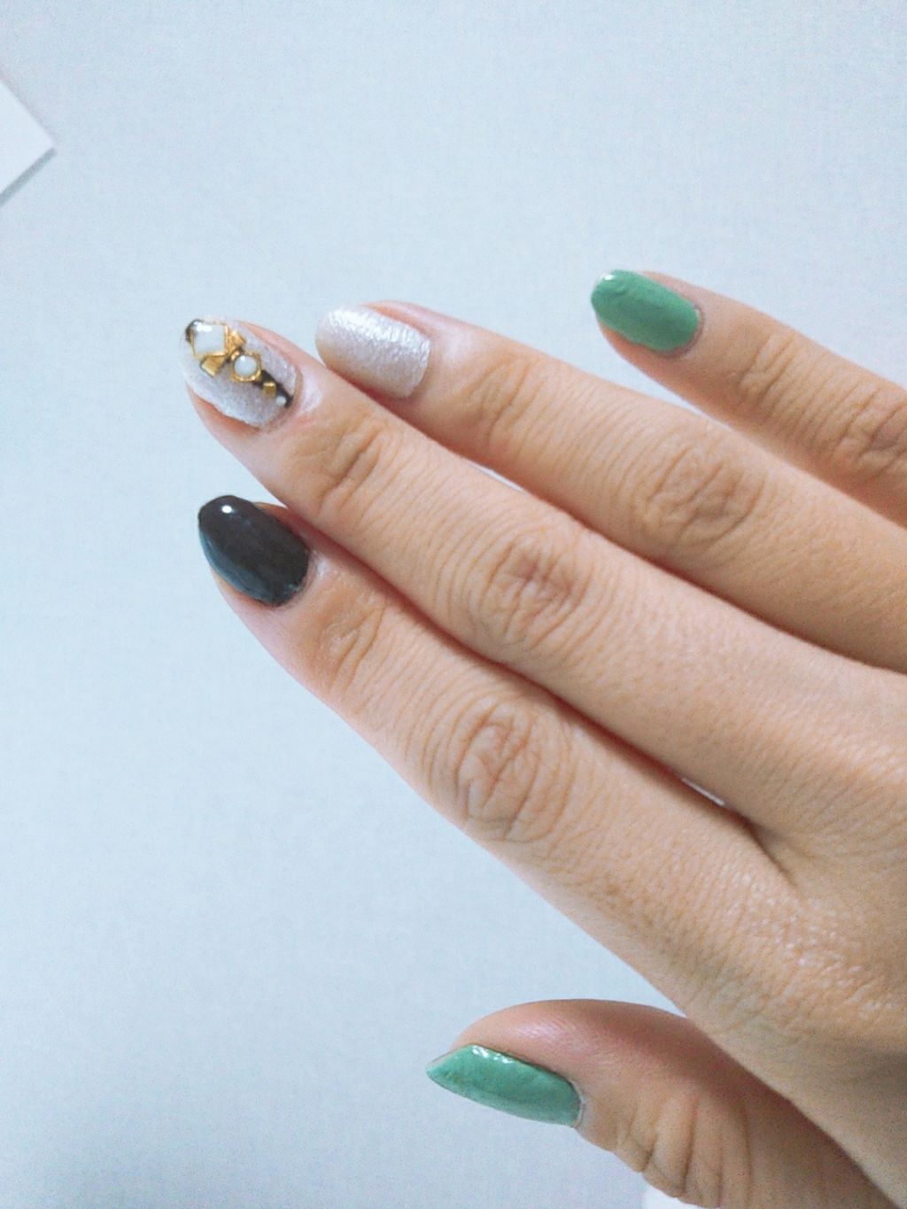 ネイルコレクション トップ&ベースN/KiSS/ネイルトップコートを使ったクチコミ（2枚目）