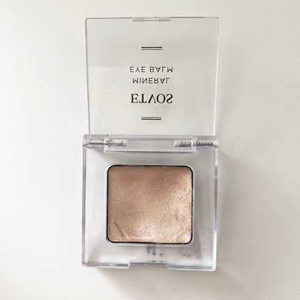 ミネラルアイバーム シャンパンアイボリー/エトヴォス/ジェル・クリームアイシャドウを使ったクチコミ(2枚目)