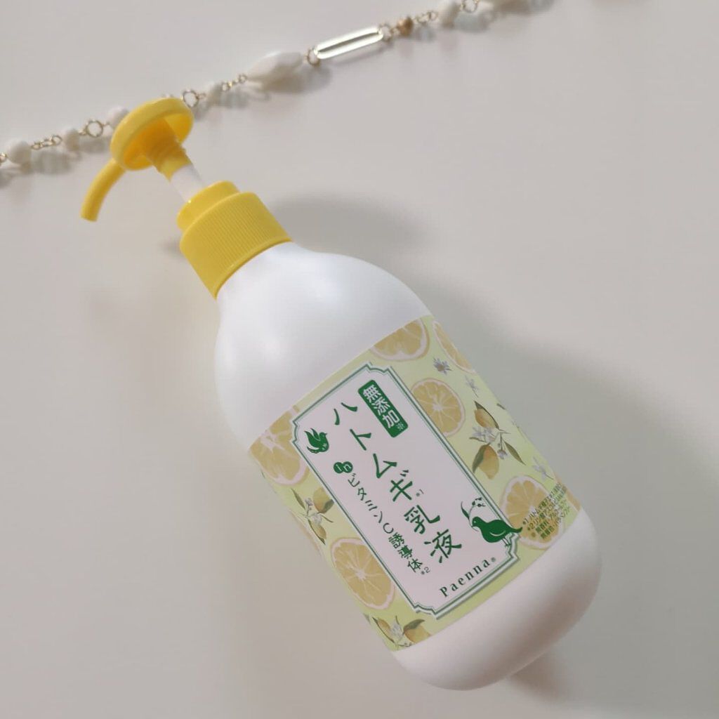 ハトムギ乳液inビタミンC誘導体/パエンナ/乳液を使ったクチコミ（2枚目）