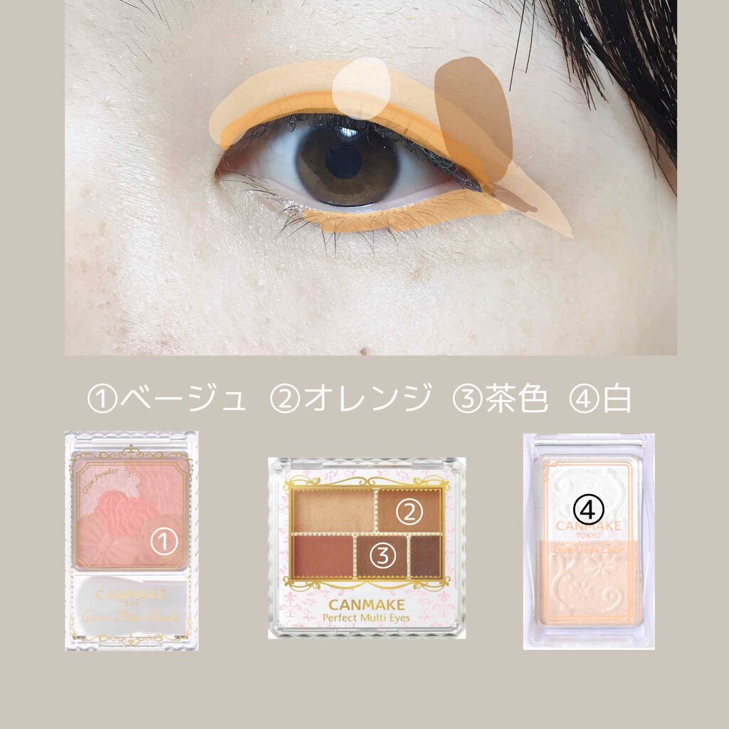 グロウフルールチークス/キャンメイク/パウダーチークを使ったクチコミ(2枚目)