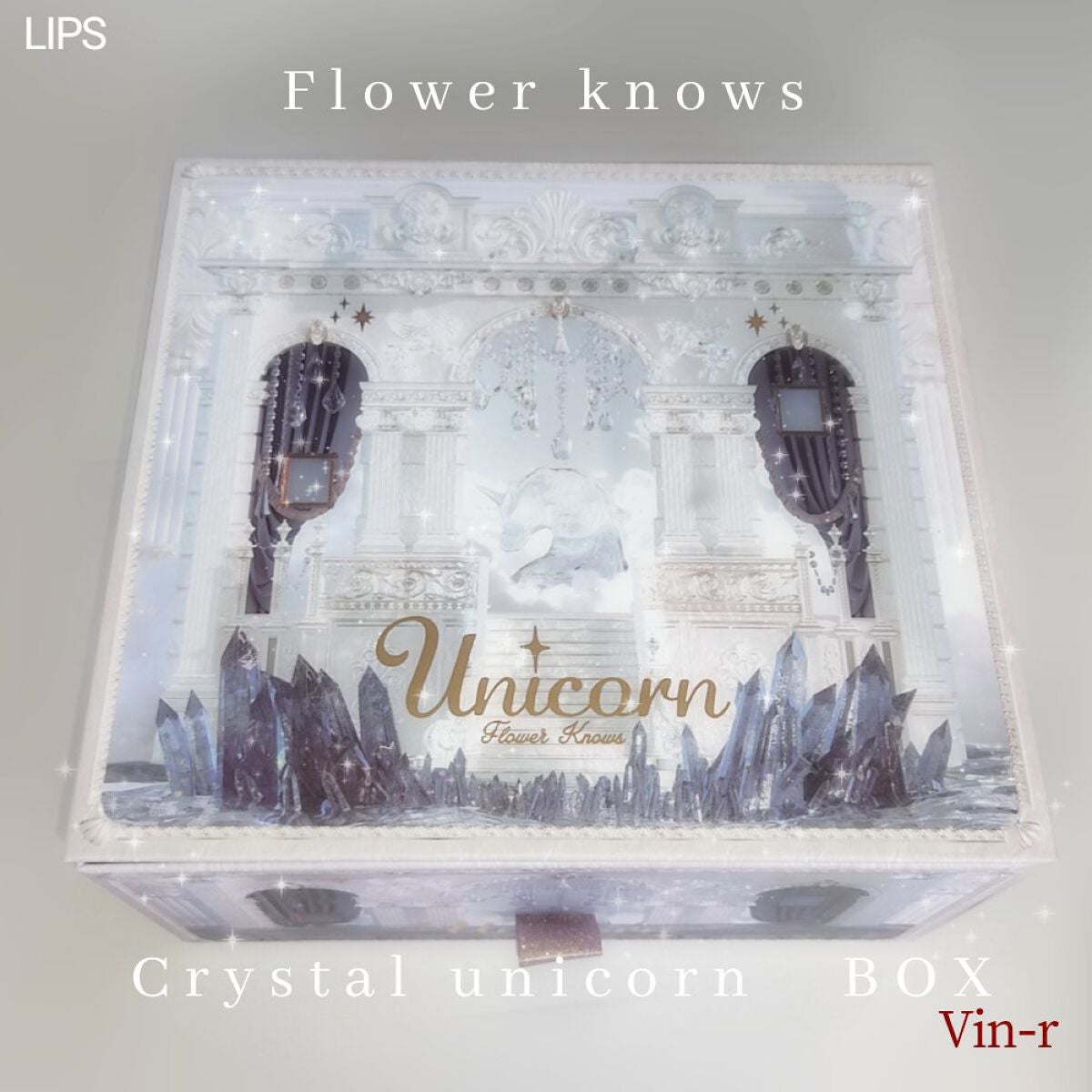 クリスタルユニコーンシリーズ チークブラッシュ/FlowerKnows/パウダーチークを使ったクチコミ(3枚目)