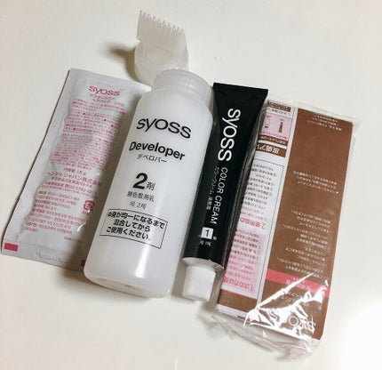 カラージェニック ミルキーヘアカラー (ちらっと白髪用)/サイオス/ヘアカラーを使ったクチコミ(2枚目)