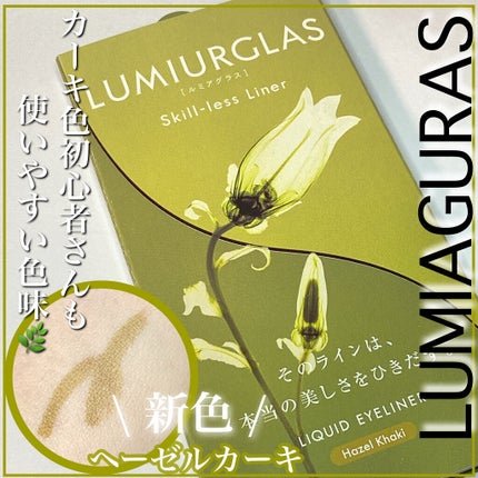 スキルレスライナー/LUMIURGLAS/リキッドアイライナーを使ったクチコミ(1枚目)