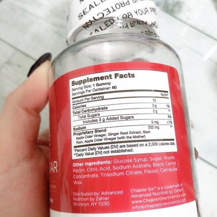 アップルビネガーグミサプリ/chapter six/美容サプリメントを使ったクチコミ(3枚目)