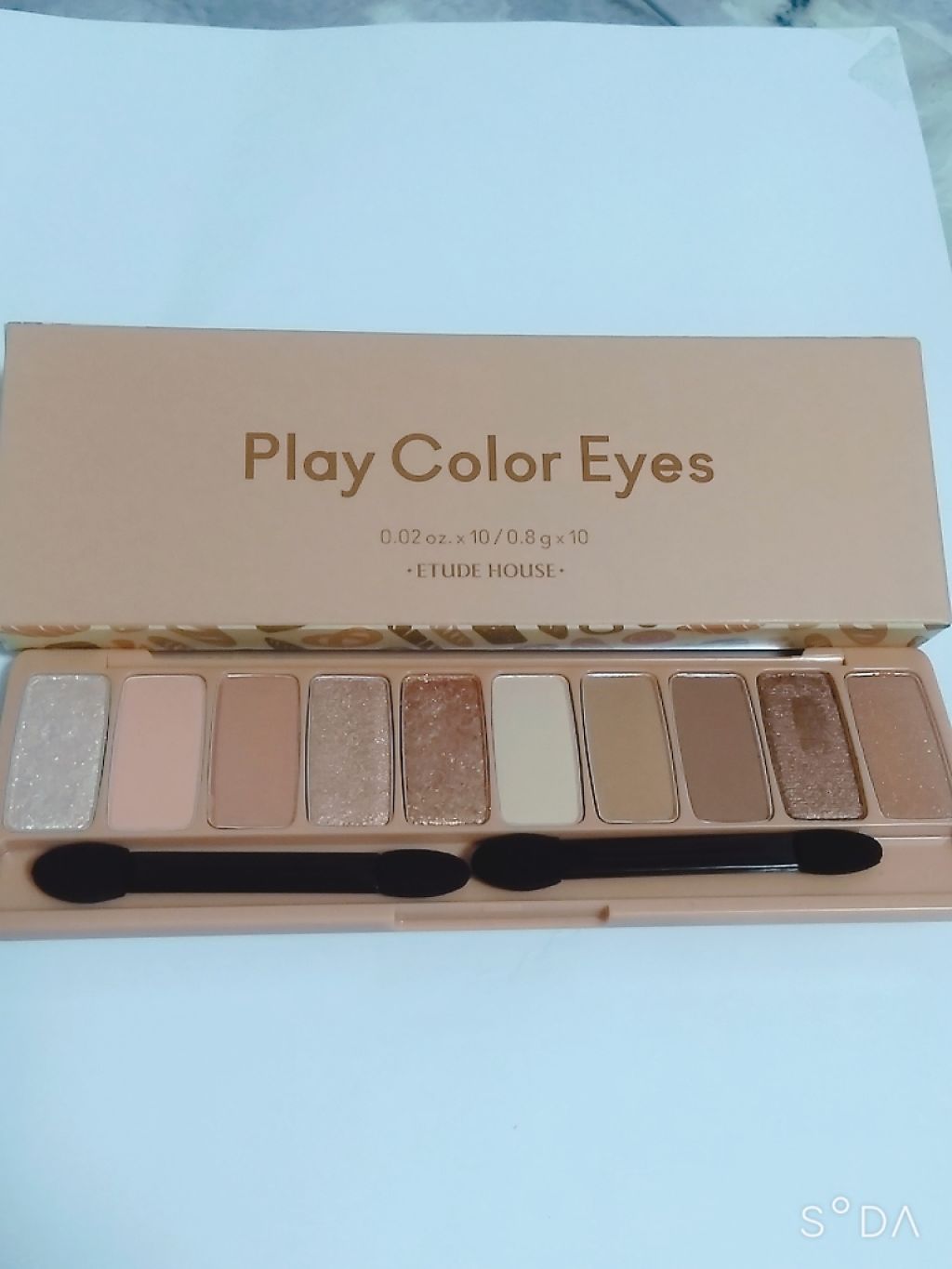 プレイカラー アイシャドウ/ETUDE/アイシャドウパレットを使ったクチコミ(2枚目)