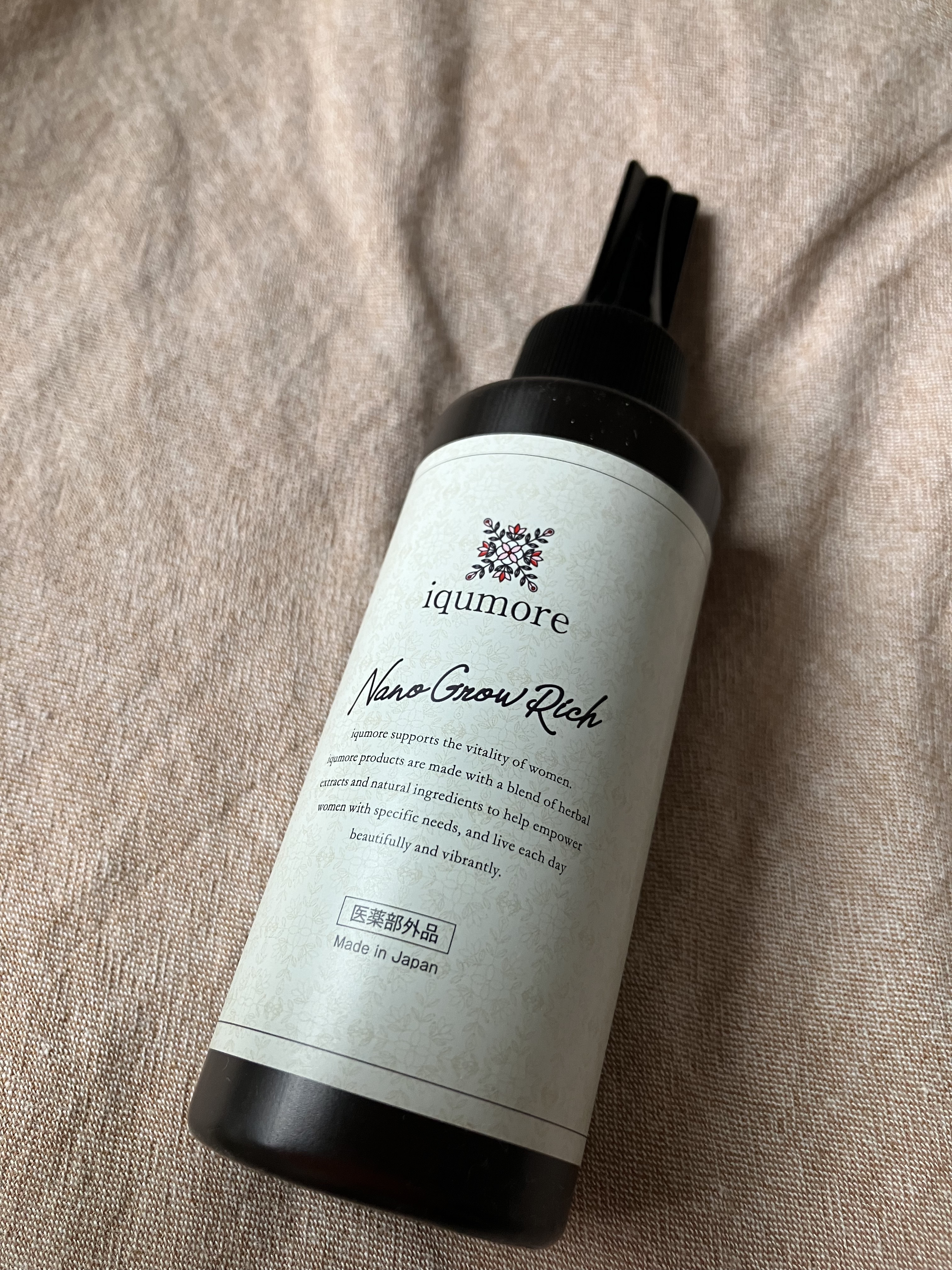 ナノグロウリッチ/iqumore/頭皮ローションを使ったクチコミ（3枚目）
