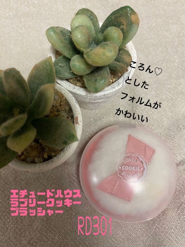 ETUDE ラブリー クッキー ブラッシャーのクチコミ「こんばんは☽･:*

福袋第3弾.ᐟ .ᐟ

ETUDEラブリー クッキー ブラッシャーRD3.....」（1枚目）