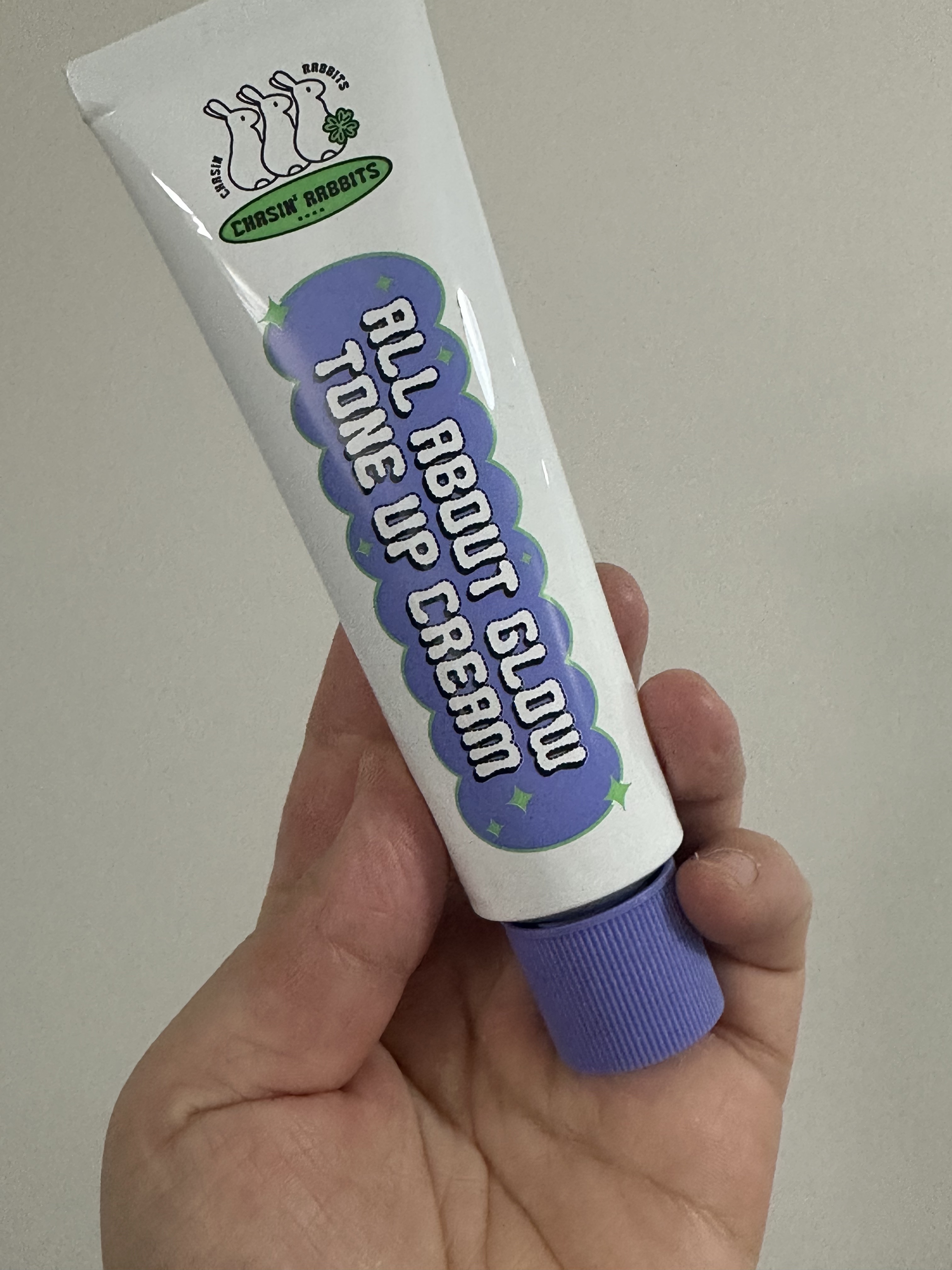 オールアバウトグロウトーンアップクリーム/CHASIN'RABBITS/化粧下地を使ったクチコミ（1枚目）