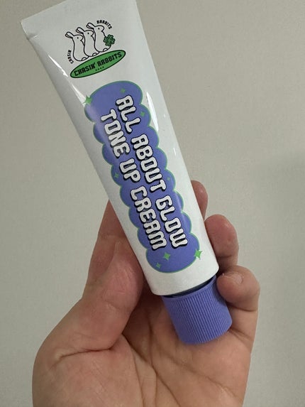 オールアバウトグロウトーンアップクリーム/CHASIN'RABBITS/化粧下地を使ったクチコミ(1枚目)