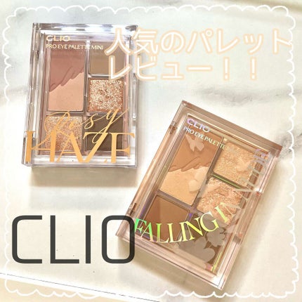 プロ アイパレット ミニ/CLIO/アイシャドウパレットを使ったクチコミ(1枚目)
