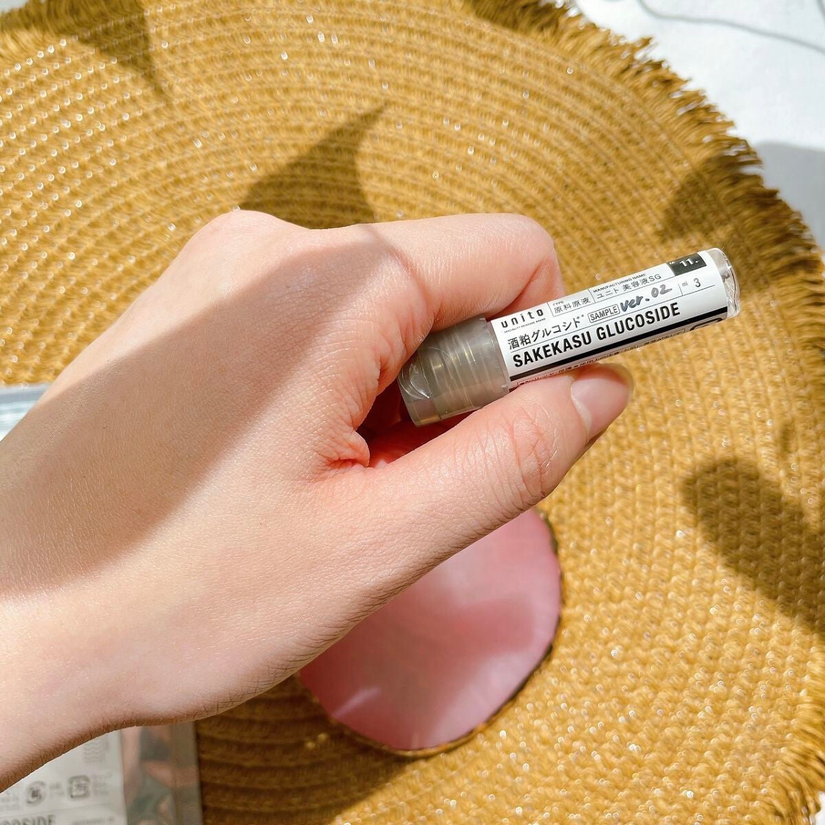 waniwaniコスメ@ふぉろば on LIPS 「unitoエシカル原料美容液酒粕グルコシドver.02フェス・..」(6枚目)