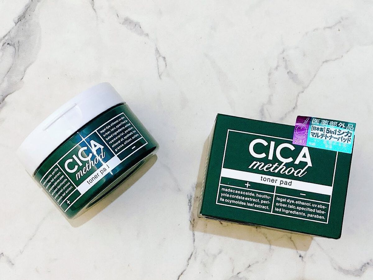 CICA method TONER PAD/コジット/化粧水を使ったクチコミ(1枚目)