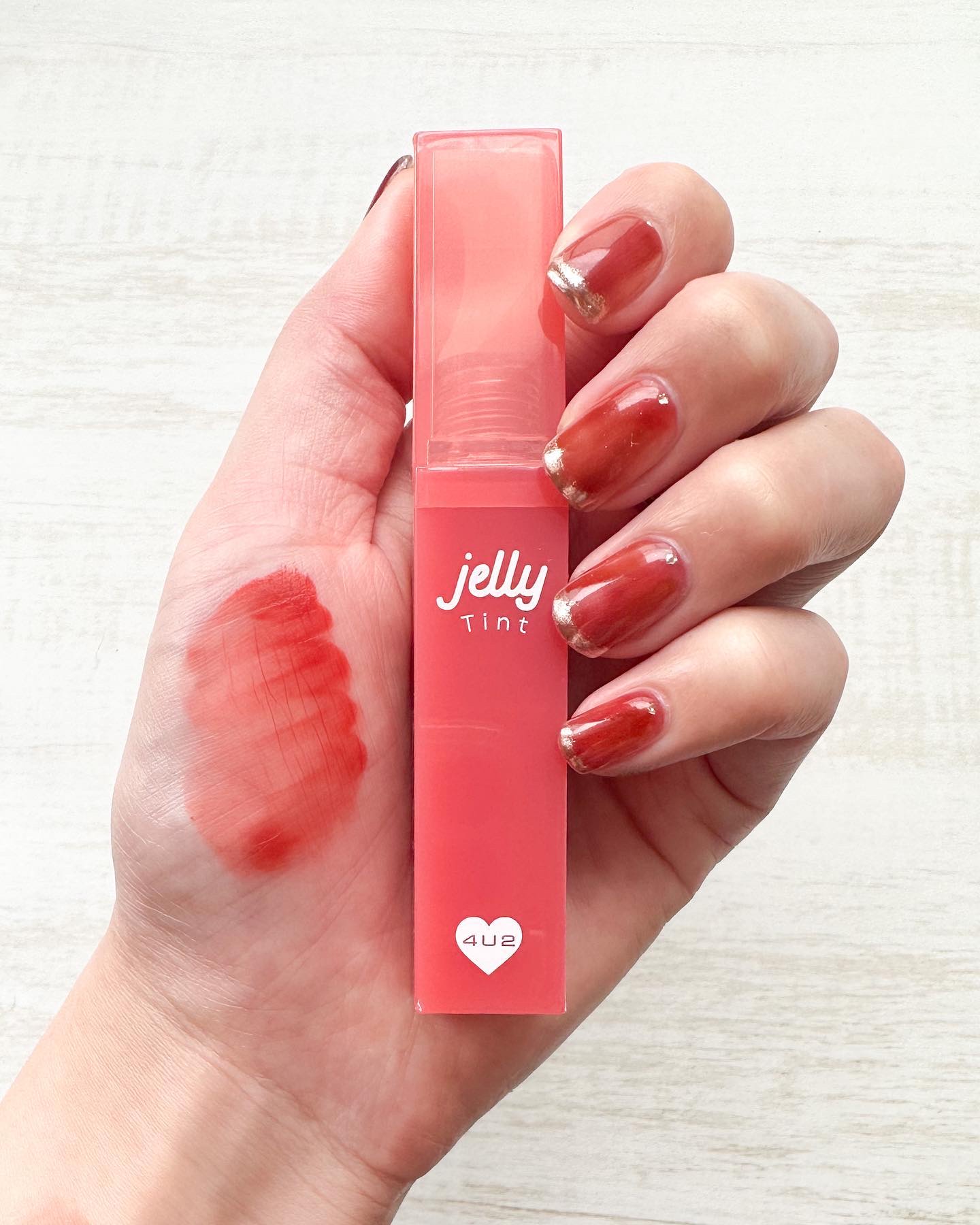 ジェリーティント/4U2/リップティントを使ったクチコミ（1枚目）