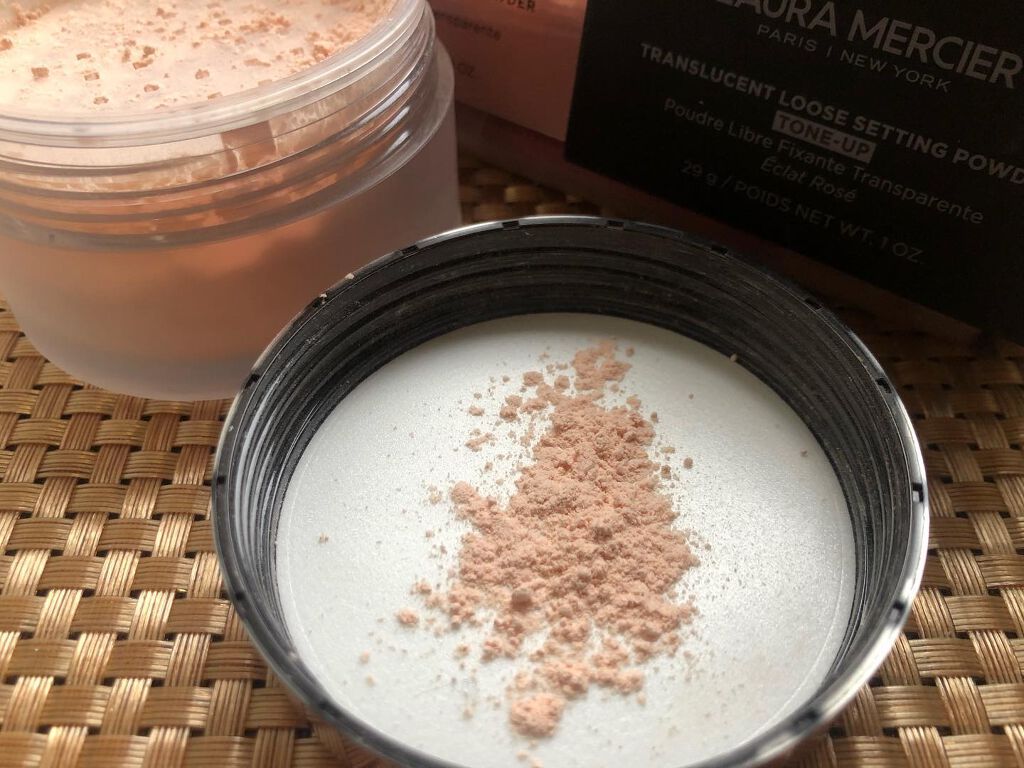 トランスルーセント ルース セッティング パウダー トーンアップ ローズ/ローラ メルシエ/ルースパウダーを使ったクチコミ（1枚目）