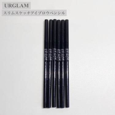 U R GLAM スリムスケッチアイブロウペンシルのクチコミ「110円で買える！URGLAM🖤アイブロウペンシル👀


URGLAM
スリムスケッチアイブロ.....」（2枚目）