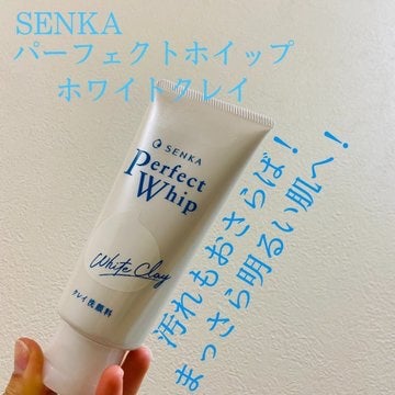 パーフェクトホワイトクレイ/SENKA(専科)/洗顔フォームを使ったクチコミ(1枚目)