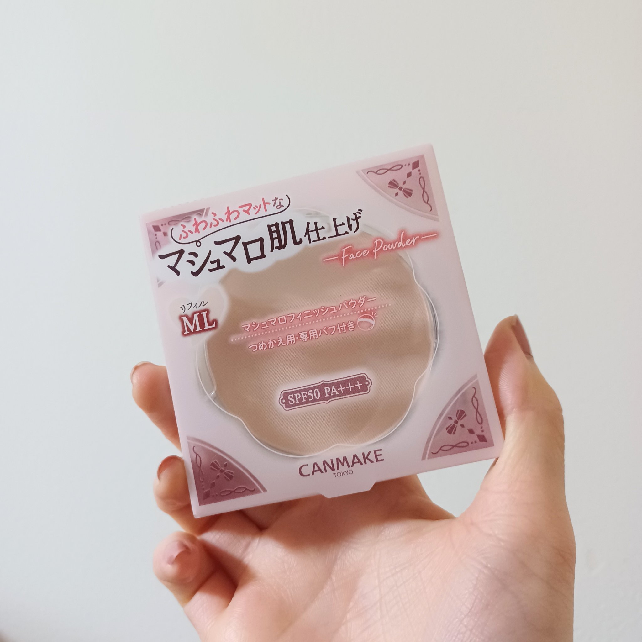 マシュマロフィニッシュパウダー/キャンメイク/プレストパウダーを使ったクチコミ（2枚目）