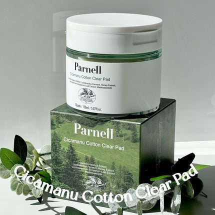 シカマヌ コットンクリアパッド/parnell/トナーパッドを使ったクチコミ(5枚目)