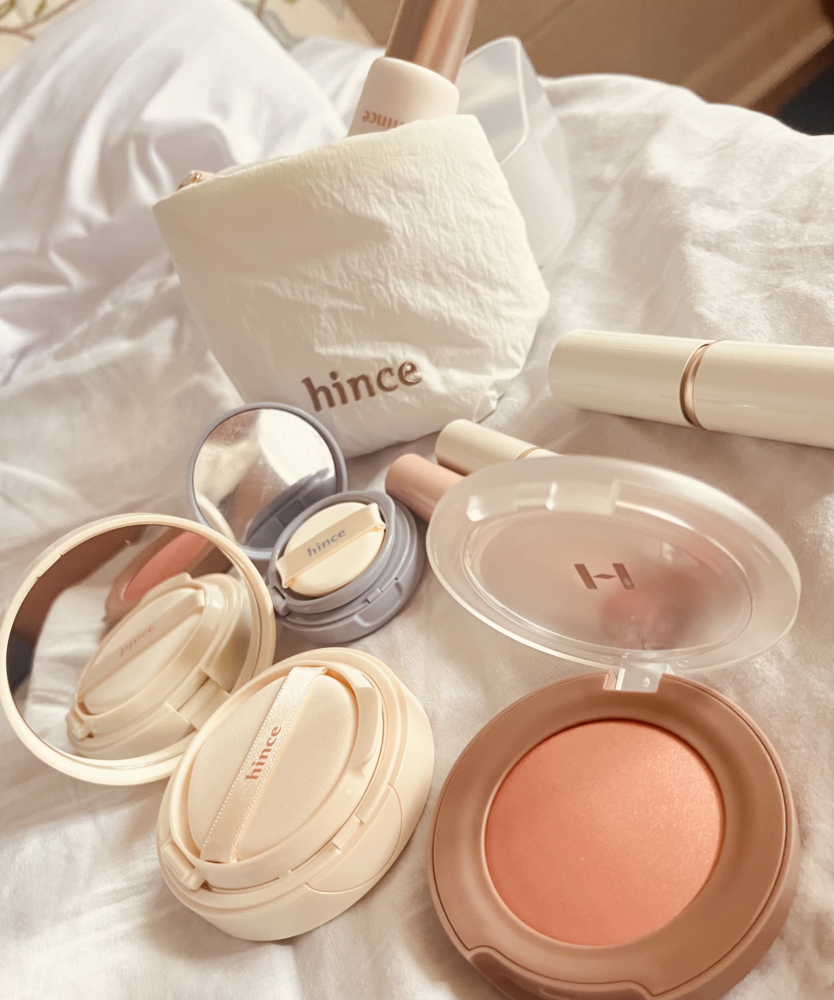 トゥルーディメンショングロウチーク/hince/パウダーチークを使ったクチコミ（2枚目）