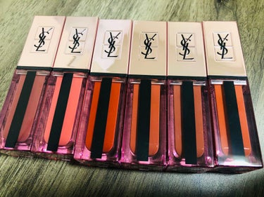 ルージュ ピュールクチュール ヴェルニ ウォーターグロウ No.203 リストリクテッド ピンク/YVES SAINT LAURENT BEAUTE/口紅を使ったクチコミ（1枚目）