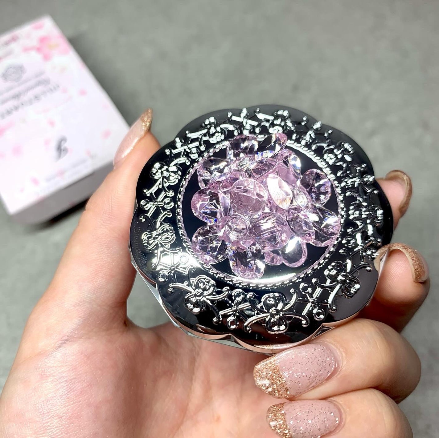 ジルスチュアート クリスタルブルーム ペタルクチュールアイズ デュオ/JILL STUART/アイシャドウパレットを使ったクチコミ(8枚目)