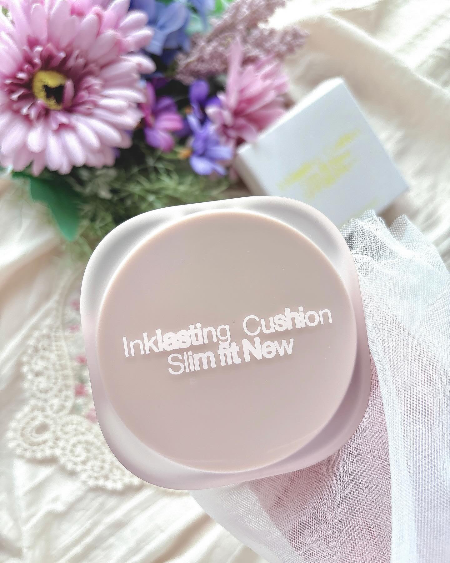 インクラスティングクッションファンデーション/THE FACE SHOP/クッションファンデーションを使ったクチコミ（2枚目）