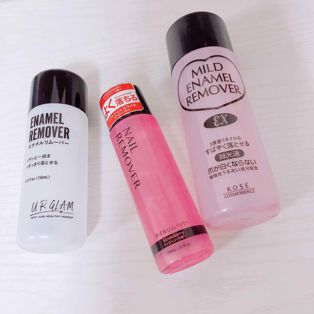 マイルド エナメルリムーバー EX/コーセーコスメニエンス/除光液を使ったクチコミ(2枚目)