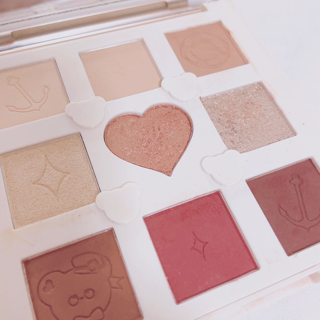 Love Bear 9色 アイシャドウパレット/FlowerKnows/アイシャドウパレットを使ったクチコミ(2枚目)