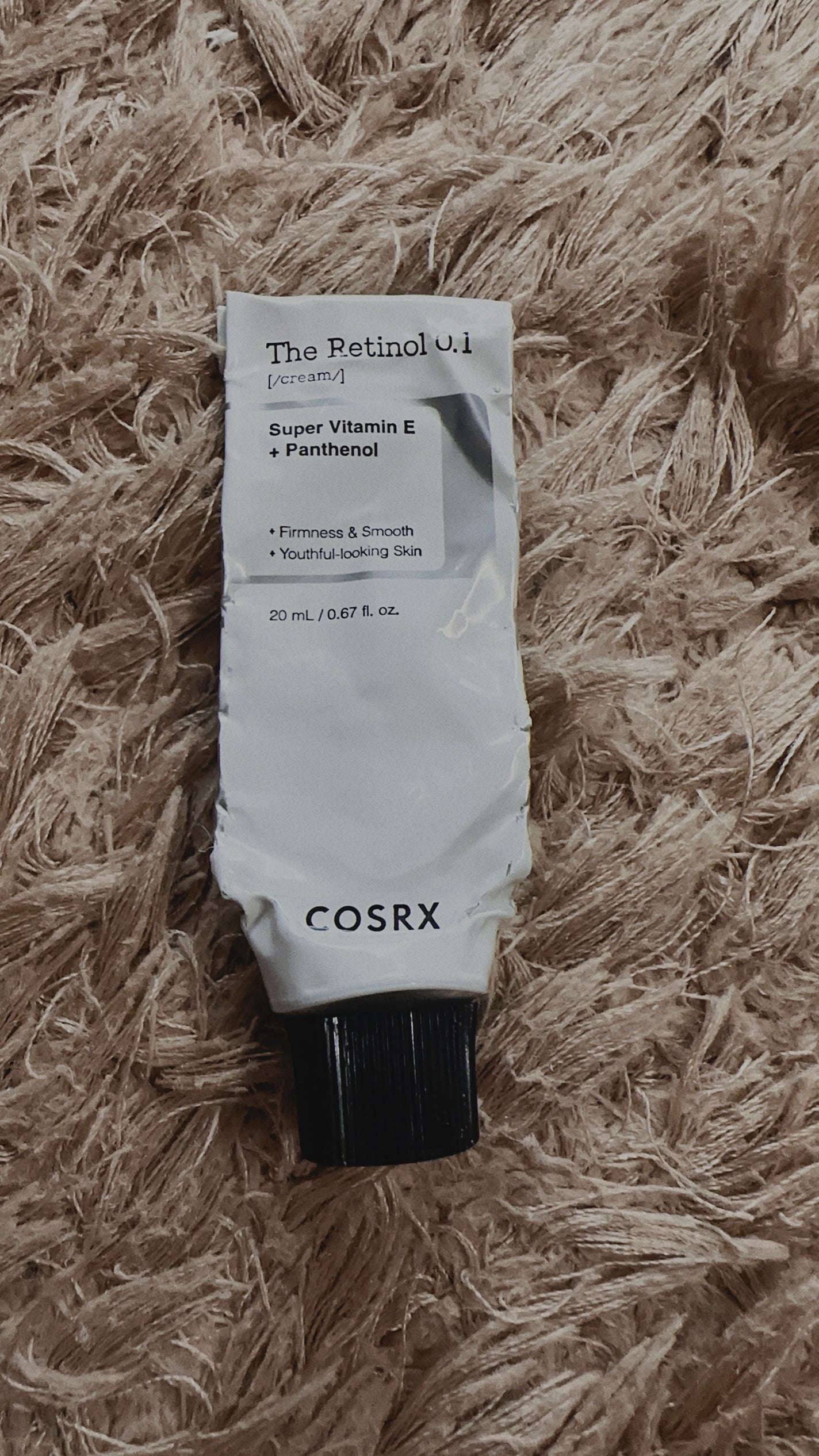 RXザ・レチノール0.1クリーム/COSRX/フェイスクリームを使ったクチコミ(1枚目)