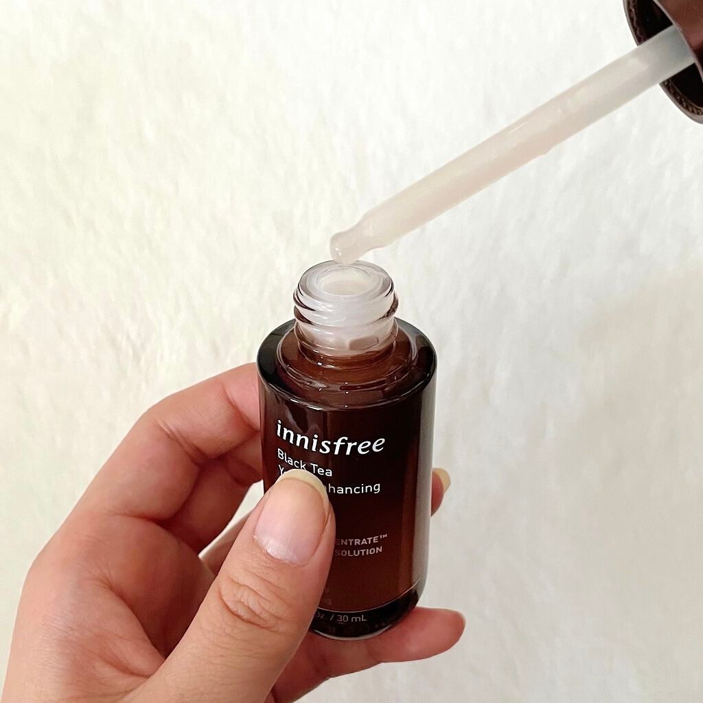 ブラックティー ユース セラム/innisfree/美容液を使ったクチコミ(3枚目)