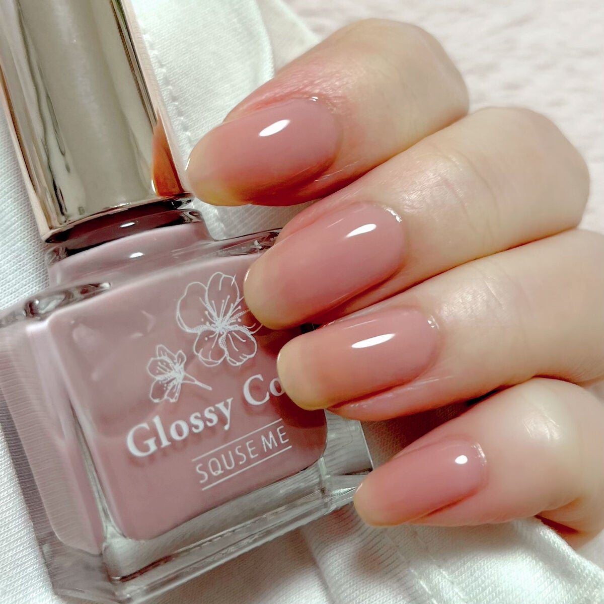 グロッシーコート/スキューズミー/オールインワンネイルを使ったクチコミ(1枚目)