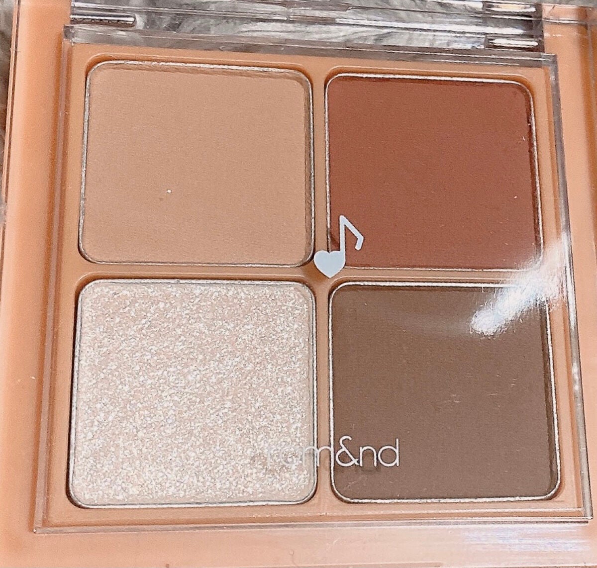 ベターザンアイズ ミュージックシリーズ/rom&nd/アイシャドウパレットを使ったクチコミ(2枚目)