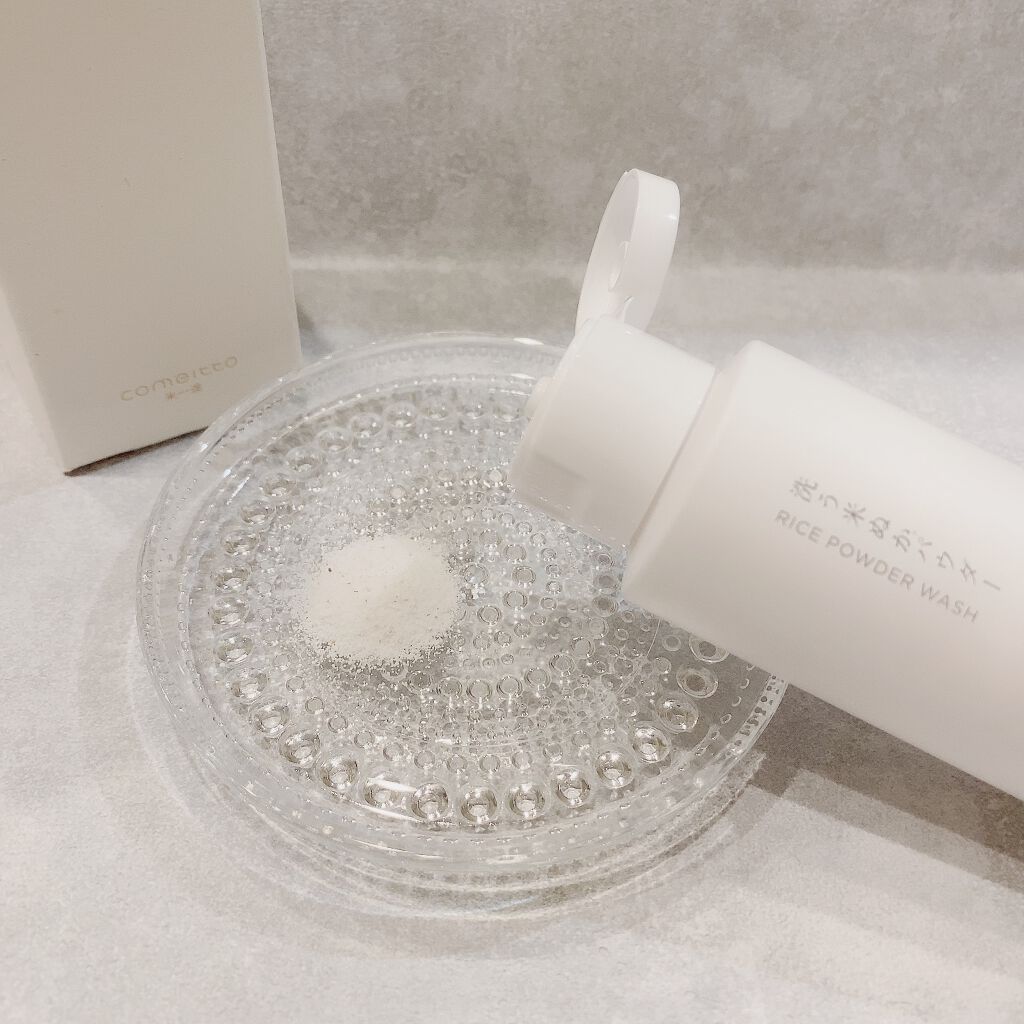 洗う米ぬかパウダー/米一途/洗顔パウダーを使ったクチコミ(7枚目)