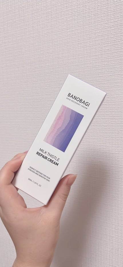 ミルクシスル リペアクリーム/BANOBAGI/フェイスクリームを使ったクチコミ(1枚目)