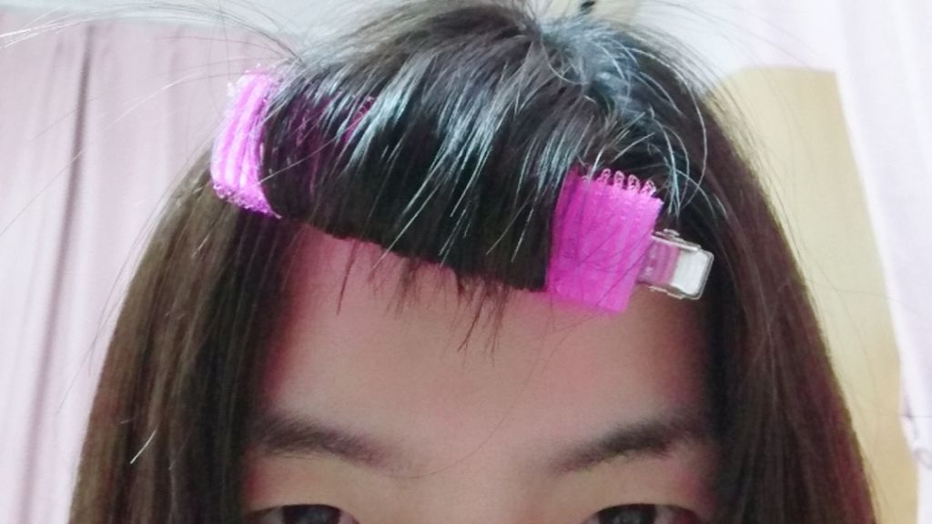 フルリフアリ くるんっと前髪カーラー/STYLE+NOBLE/ヘアケアグッズを使ったクチコミ（3枚目）