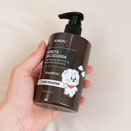 ハニー&マカデミアシャンプー/トリートメント /KUNDAL/シャンプー・コンディショナーを使ったクチコミ(3枚目)