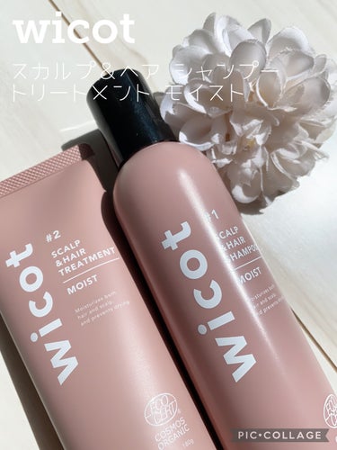 スカルプ＆ヘア シャンプー/トリートメント モイスト トリートメント180ml/wicot/シャンプー・コンディショナーを使ったクチコミ（1枚目）