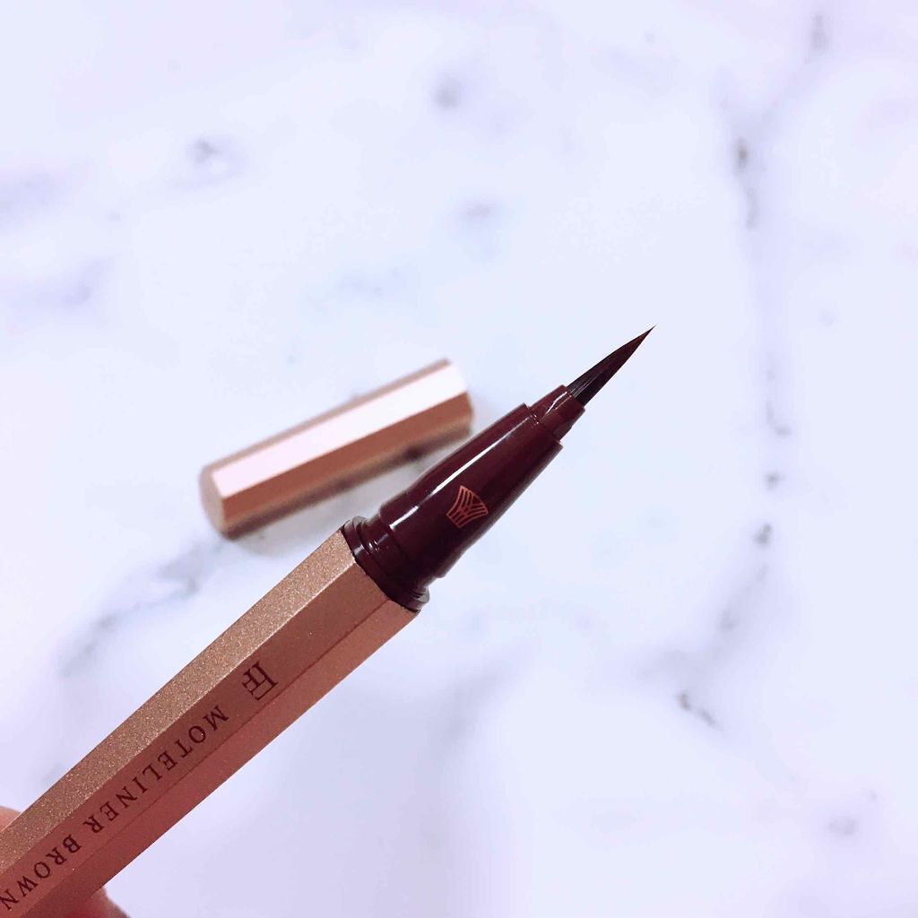 モテライナー リキッド/UZU BY FLOWFUSHI/リキッドアイライナーを使ったクチコミ(2枚目)