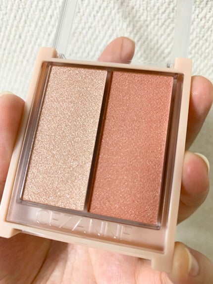 フェイスグロウカラー/CEZANNE/クリームハイライトを使ったクチコミ(2枚目)