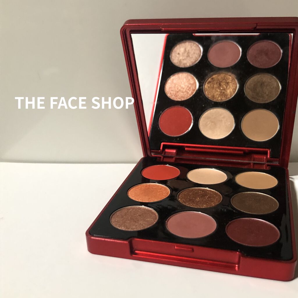 コカコーラ モノ ポップ アイズ/THE FACE SHOP/アイシャドウパレットを使ったクチコミ（1枚目）