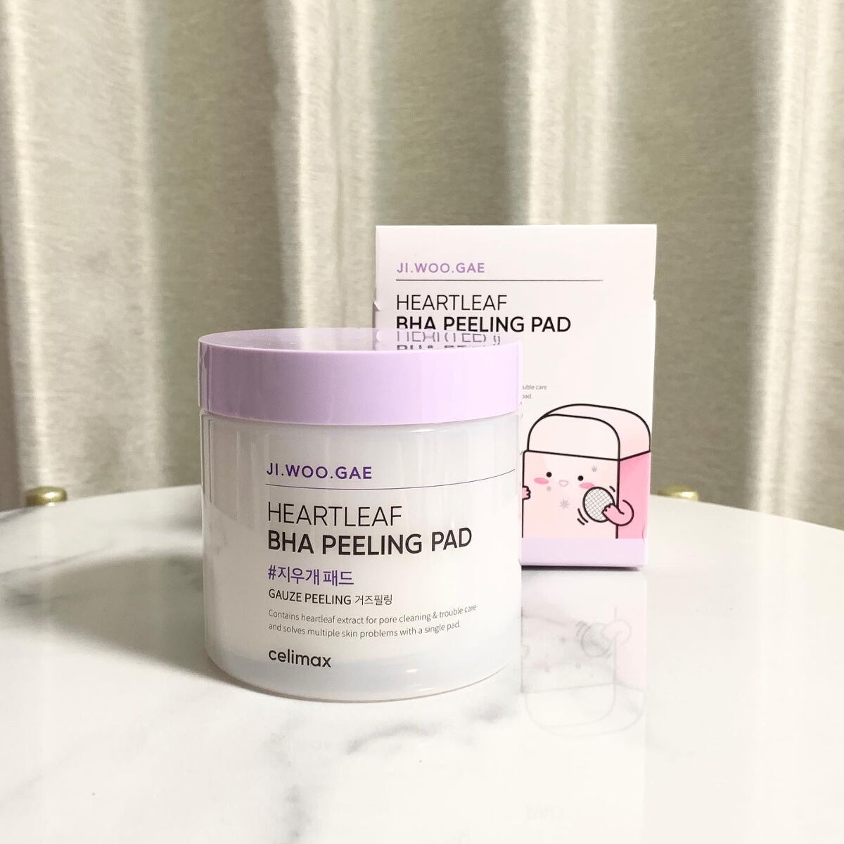 BHA消しゴムピーリングパッド/celimax/トナーパッドを使ったクチコミ(2枚目)