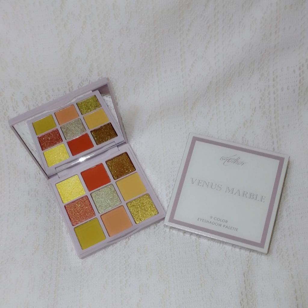 VenusMarble 9色アイシャドウパレット/Venus Marble/アイシャドウパレットを使ったクチコミ（1枚目）