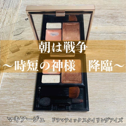 ドラマティックスタイリングアイズS/マキアージュ/アイシャドウパレットを使ったクチコミ(1枚目)