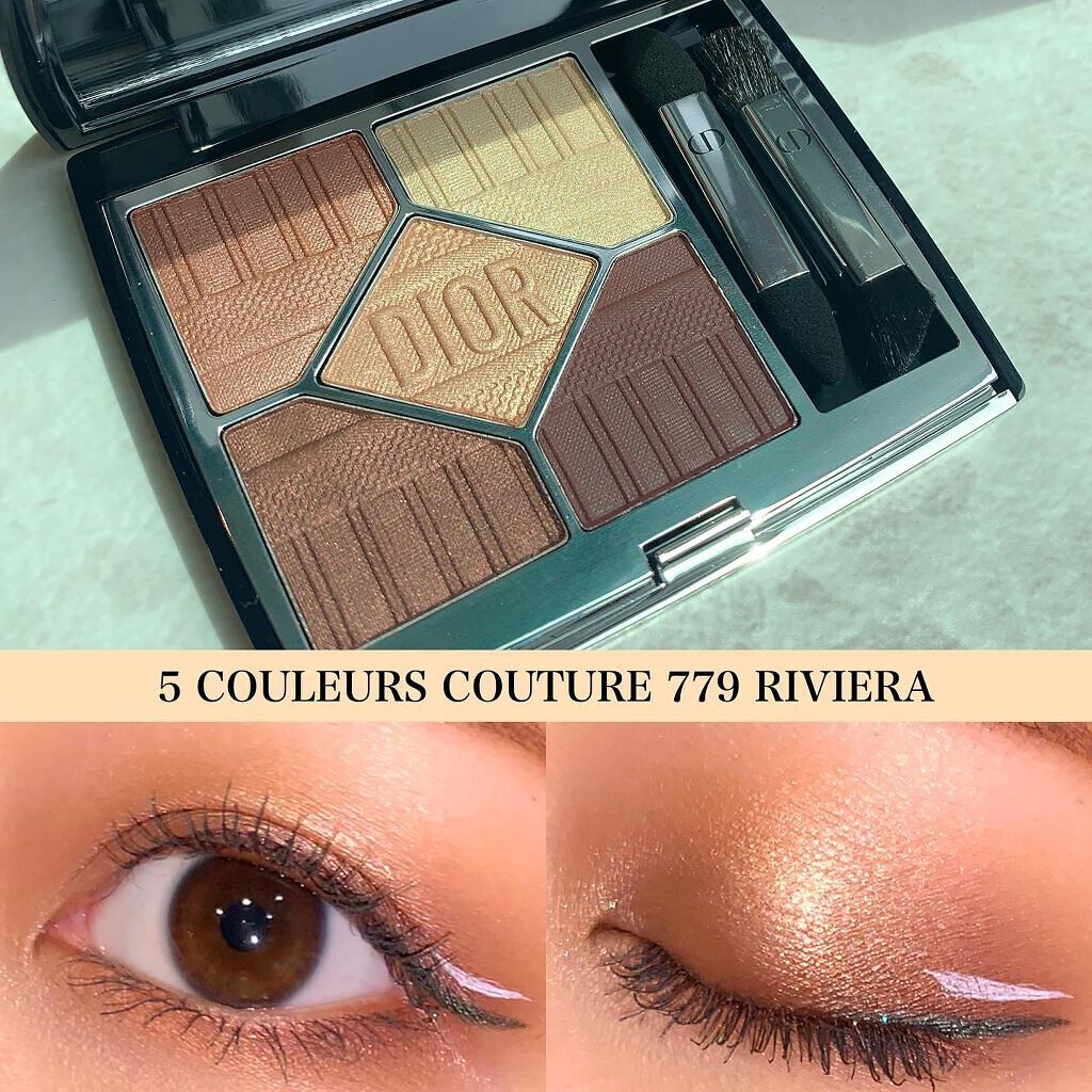 【旧】サンク クルール クチュール 779 リビエラ〈ディオリビエラ エディション〉/Dior/アイシャドウパレットを使ったクチコミ（1枚目）